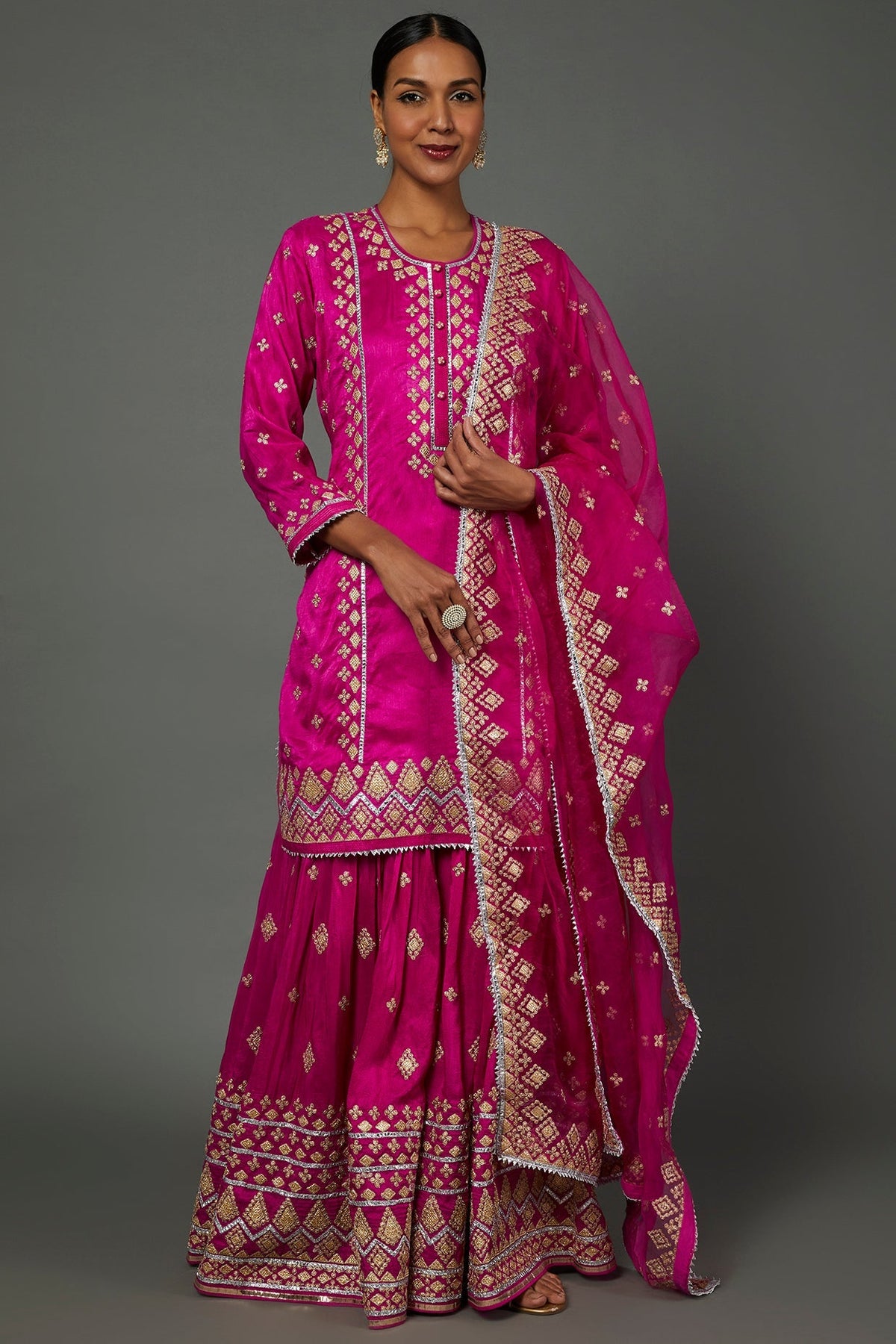Shiddat Sharara Set
