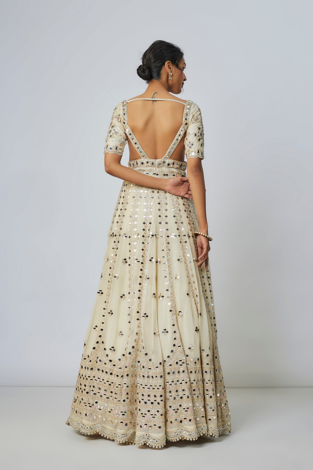 Aasmi Anarkali Set -Sargun Mehta