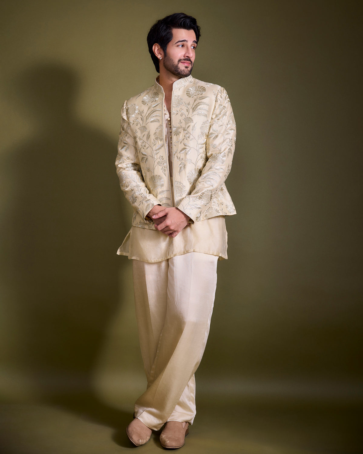 Aditya seal in Dhir Jacket Set