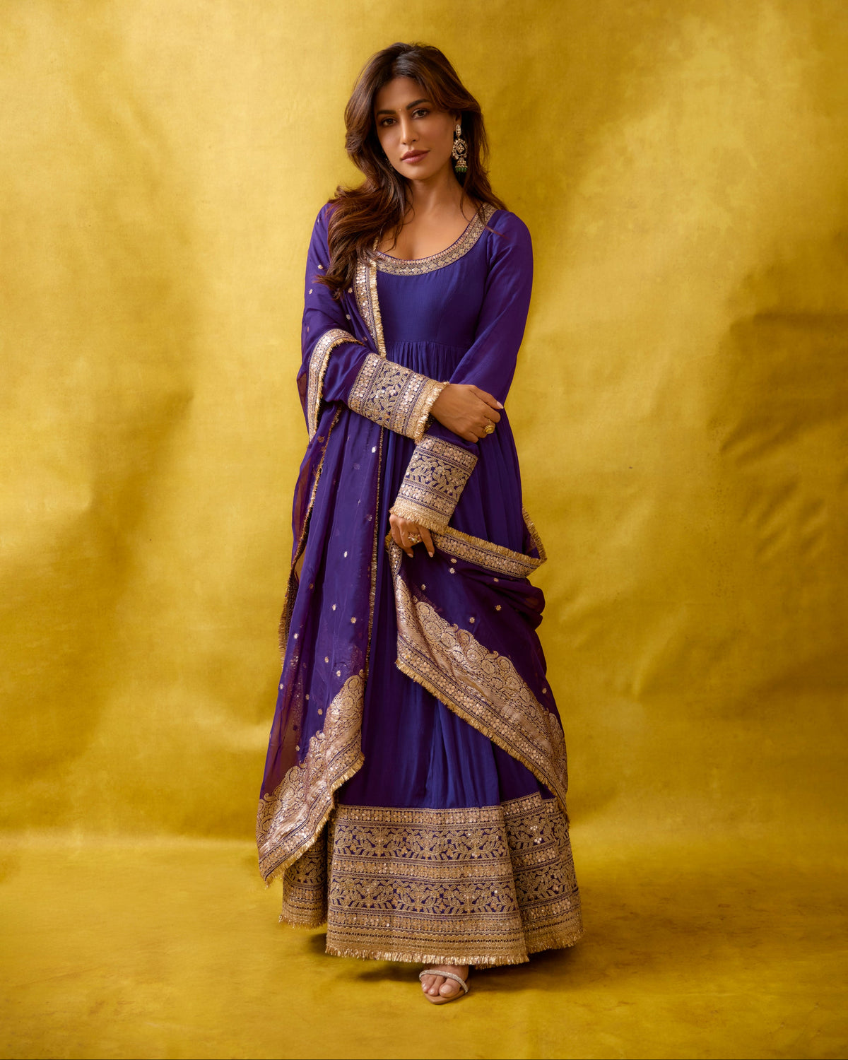 Chitrangada Anarkali Set