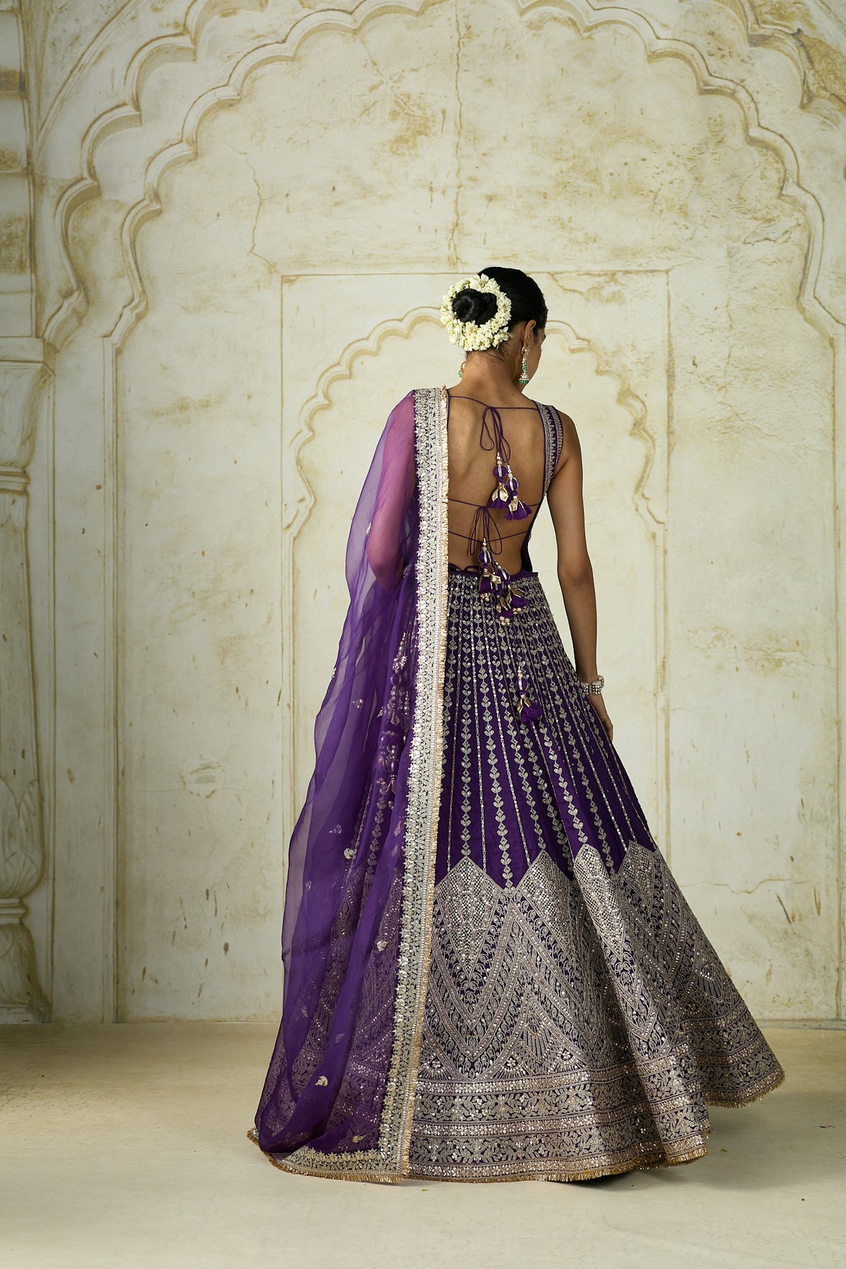 Kubbra sait in Razia Lehenga Set