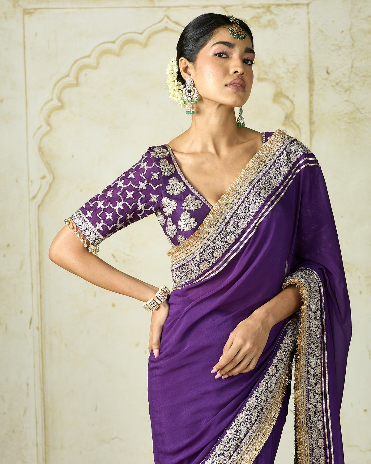 Hunr Saree Set