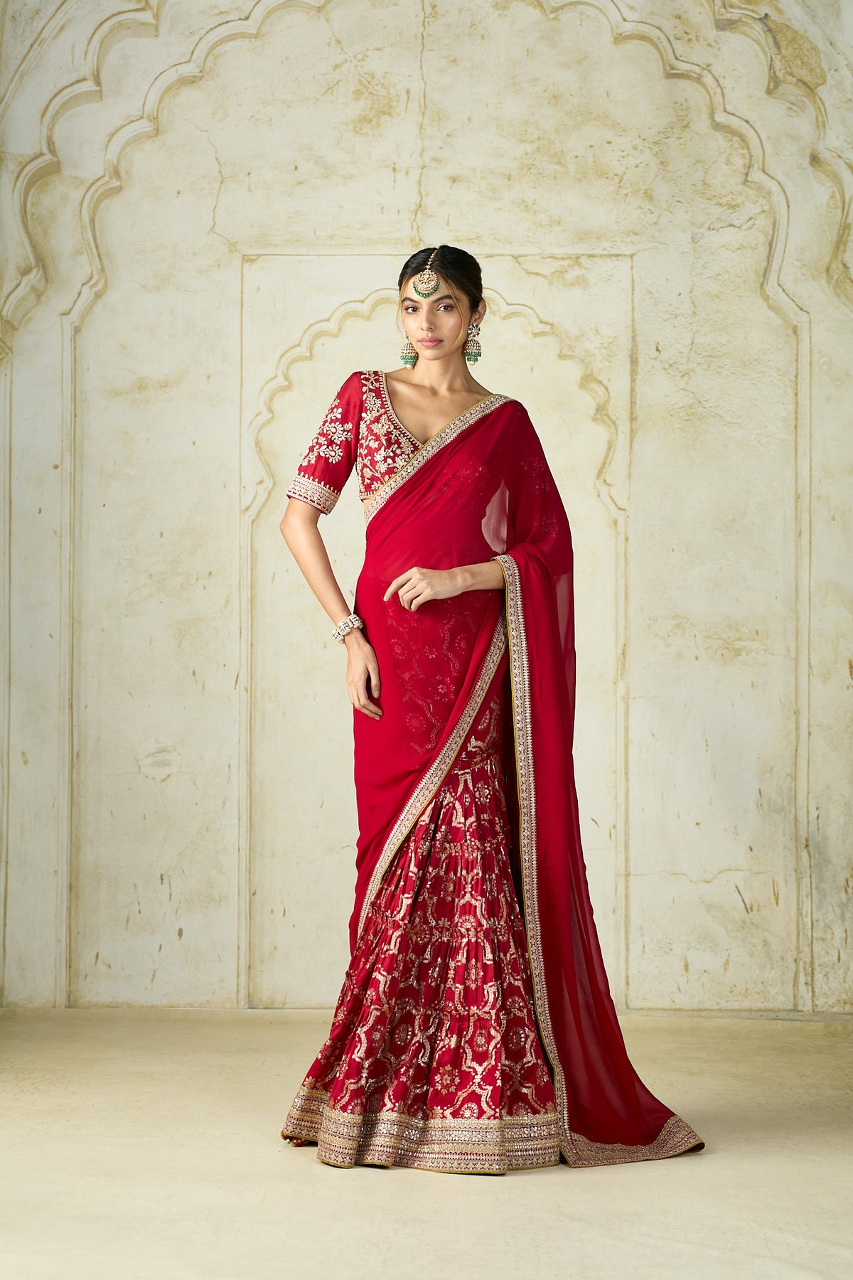 Ruqqayah Saree Set- Bhumi Pednekar