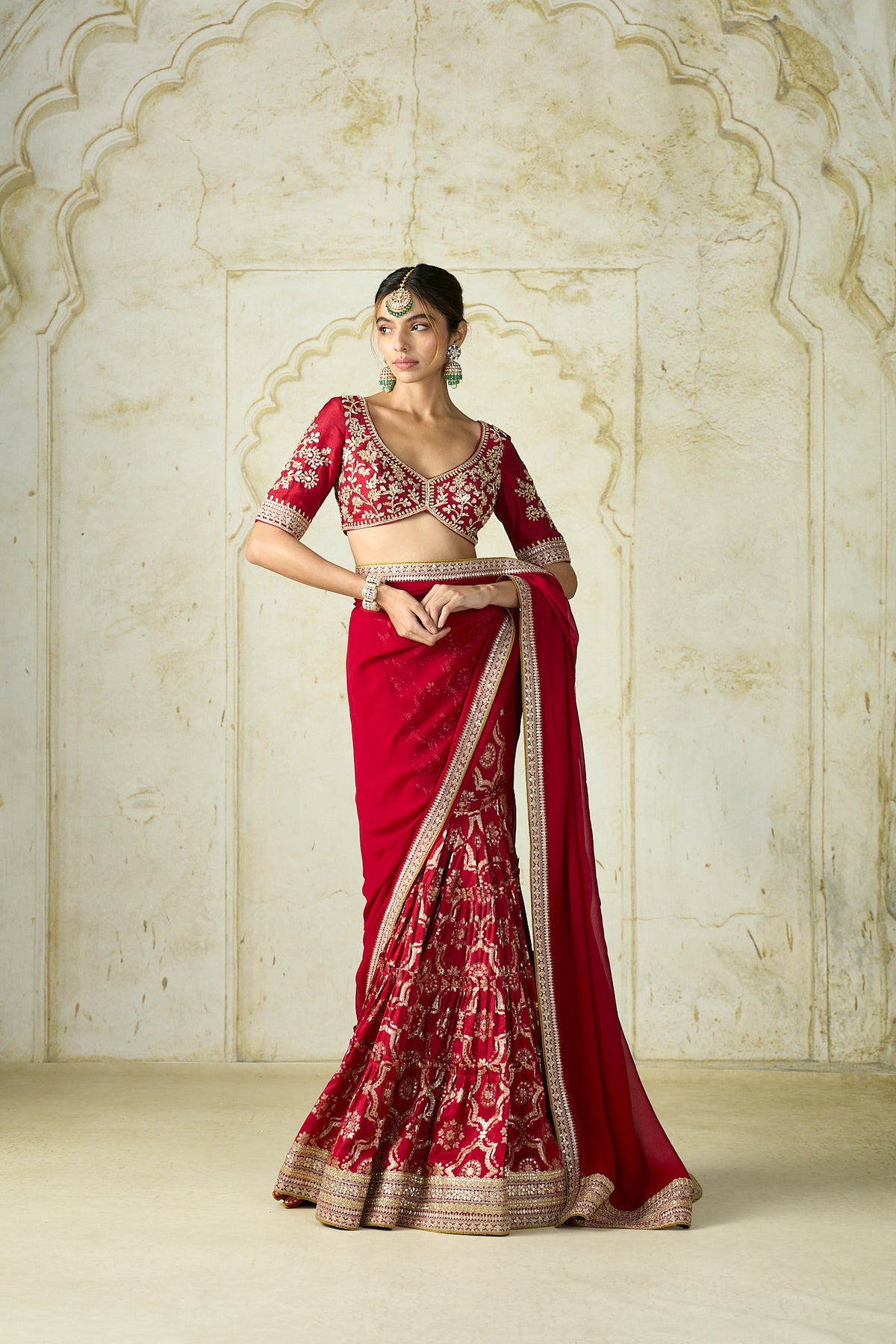 Ruqqayah Saree Set- Bhumi Pednekar