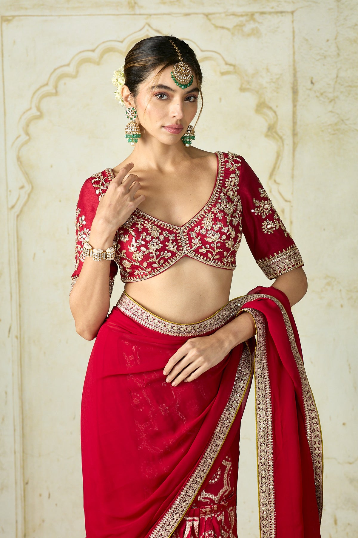 Ruqqayah Saree Set- Bhumi Pednekar