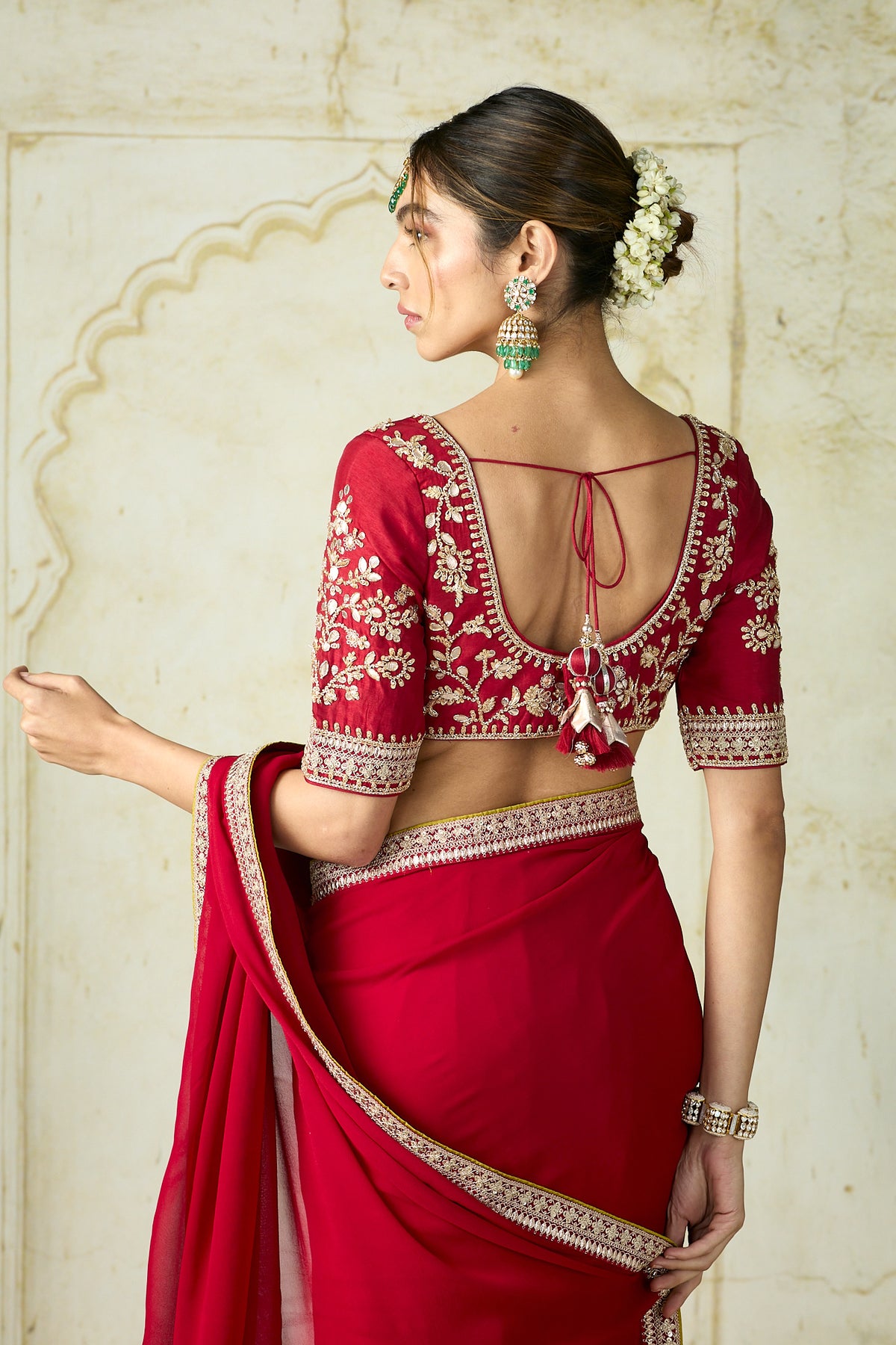 Ruqqayah Saree Set- Bhumi Pednekar