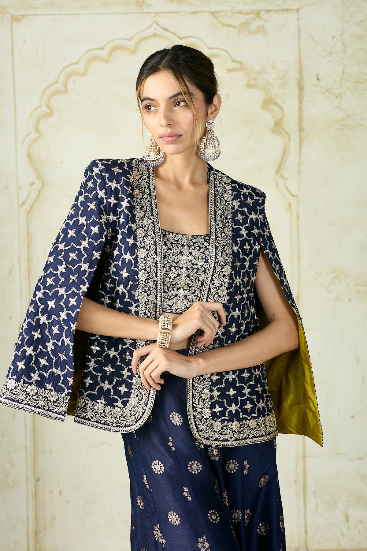 Saachi Bhasin in Shaina Pant Set