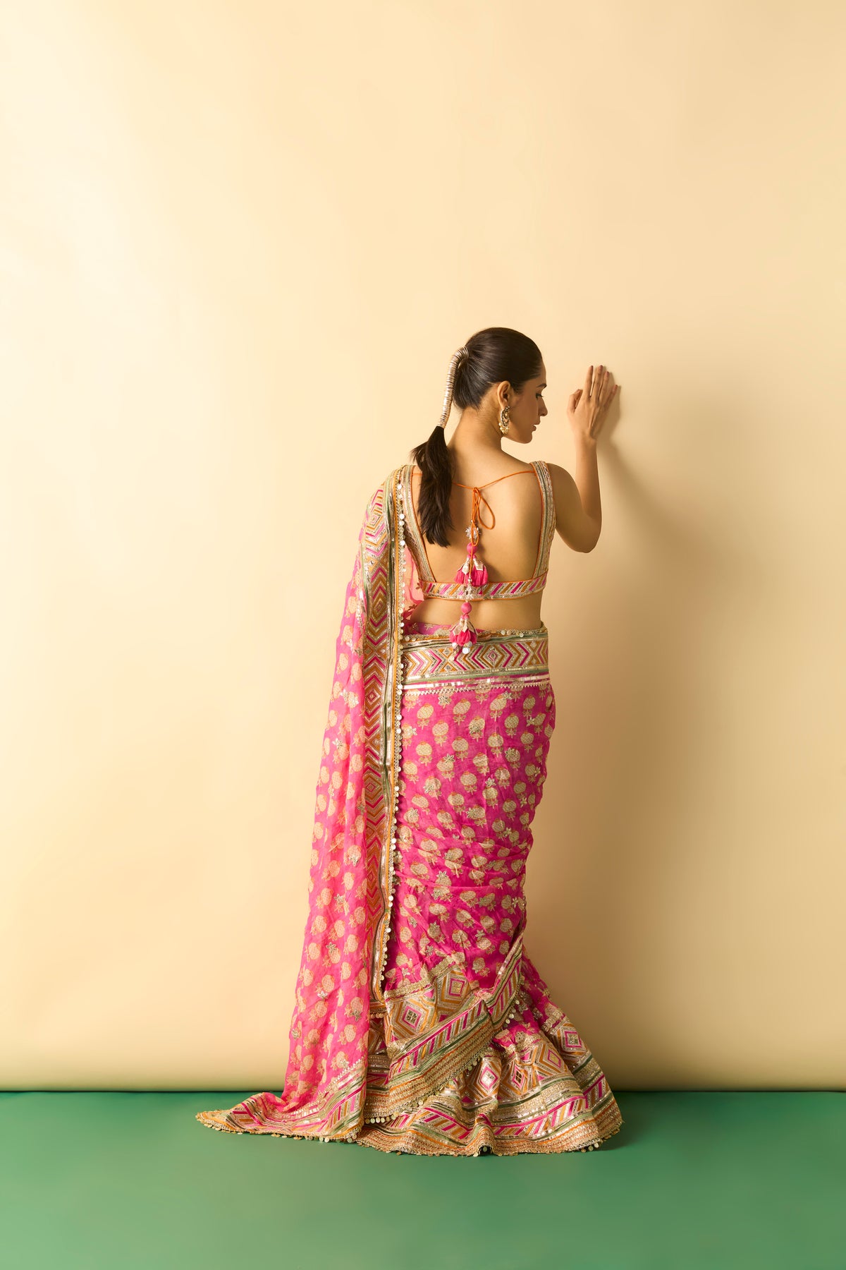 Jasleen Saree Set