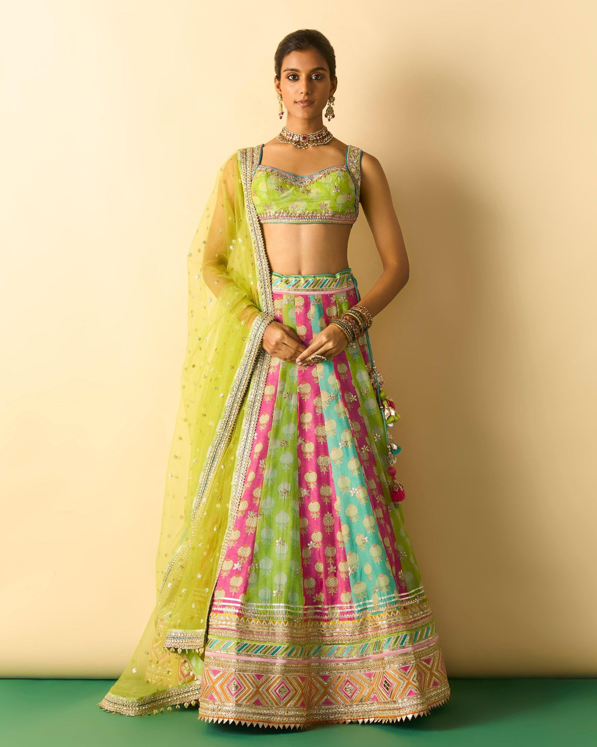 Shyama Lehenga Set