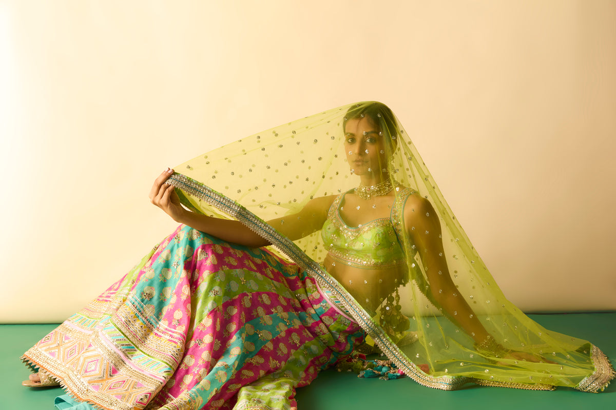 Shyama Lehenga Set