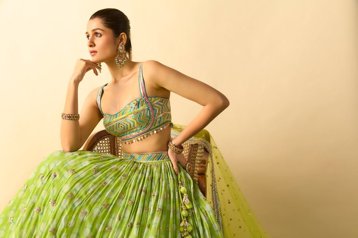 mannat lehenga set