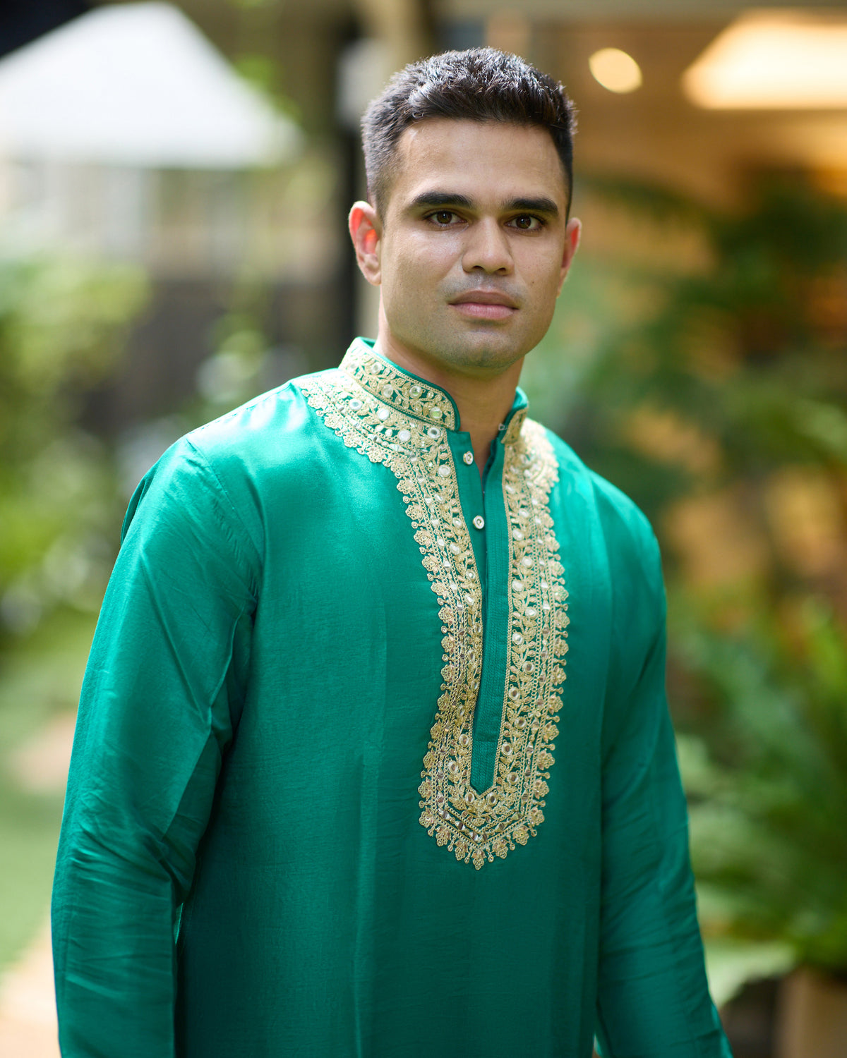Arjun Tendulkar in Ansh Kurta Set