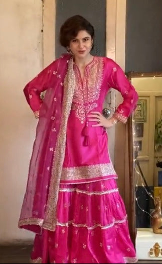 Rati Short Sharara Set