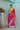 Marigold Garden Ruffle Saree- front view