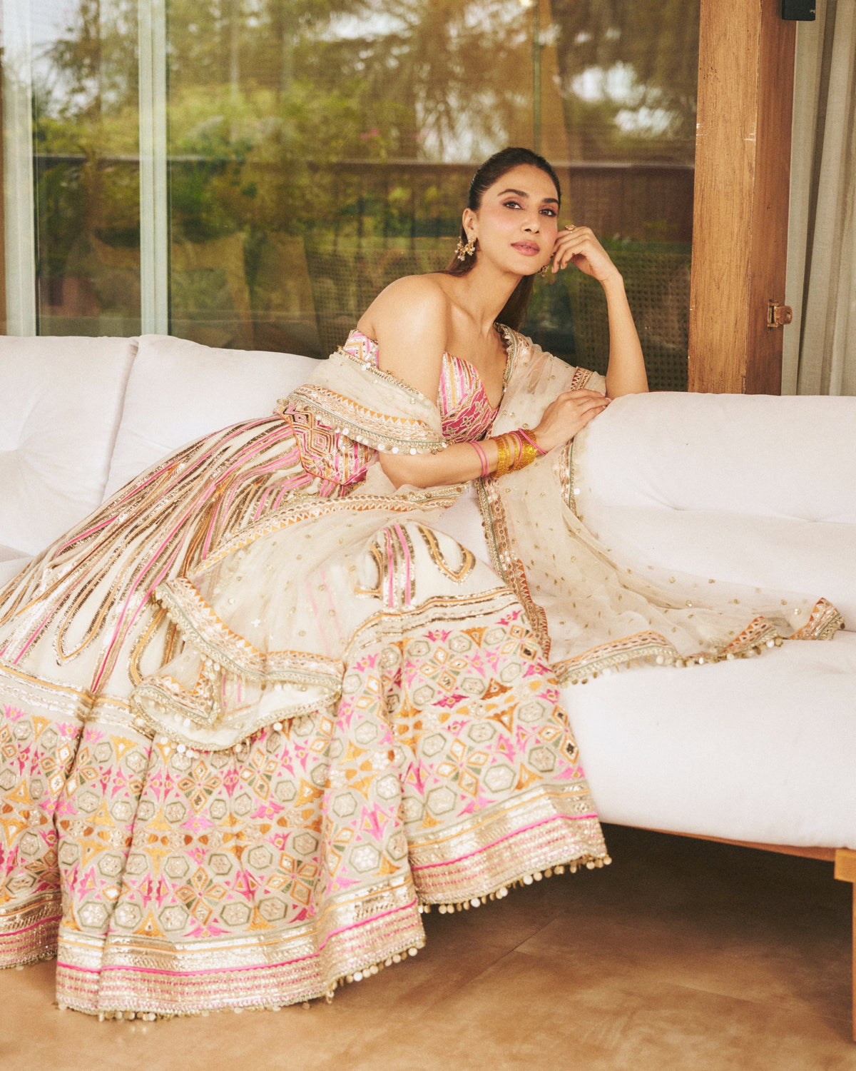 Vaani Kapoor In Ameesha lehenga Set