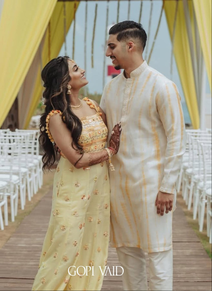 Yellow Fara Jumpsuit Set
