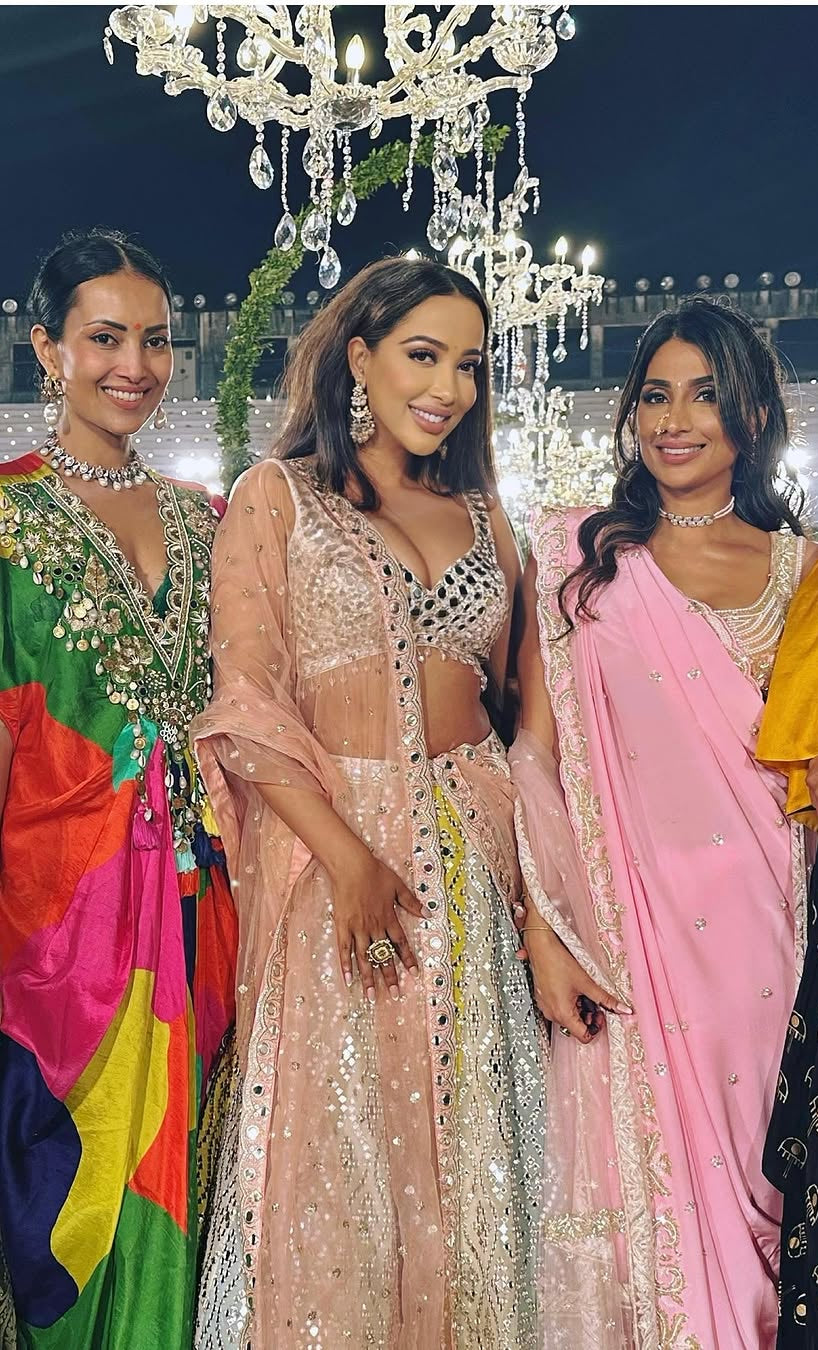 Mrunal Thakur in Ranjeeta Lehenga Set