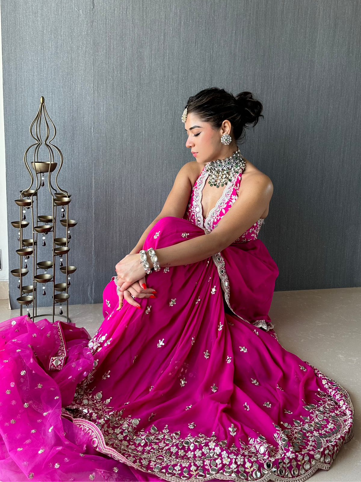 Eila Sharara Set Sukhmani Gambhir