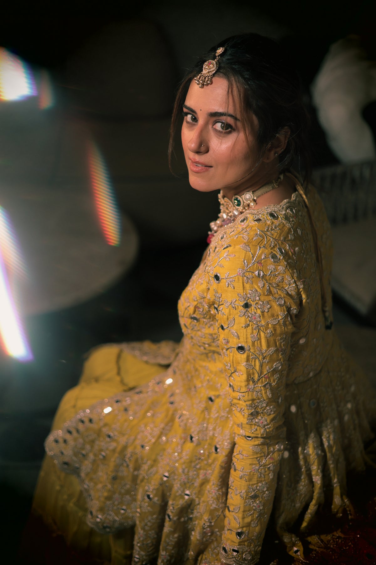 Ridhi Dogra in Zeya Sharara Set