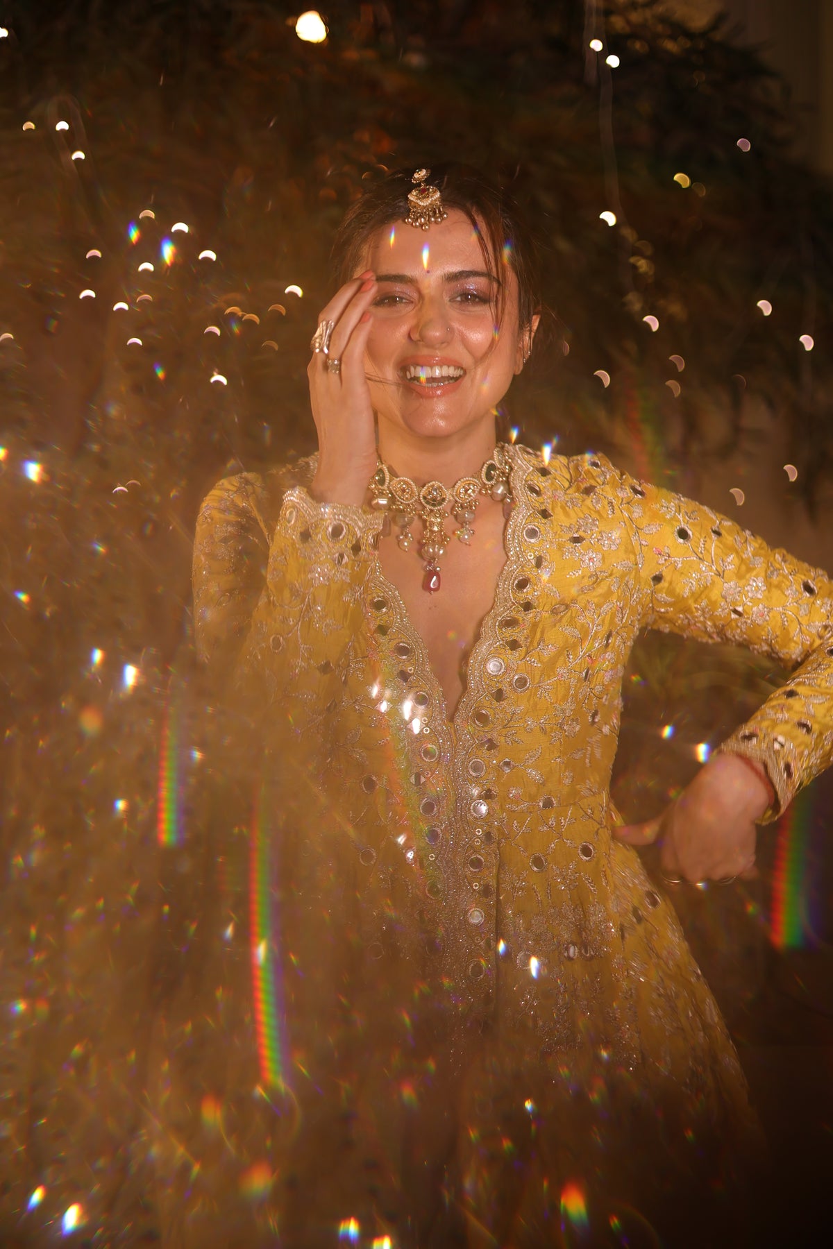 Ridhi Dogra in Zeya Sharara Set