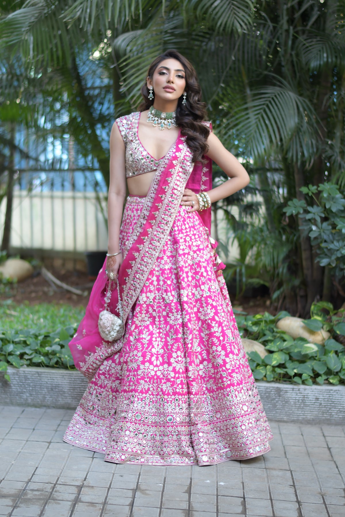 Mallaikaa Chheda in Niranjana Lehenga Set