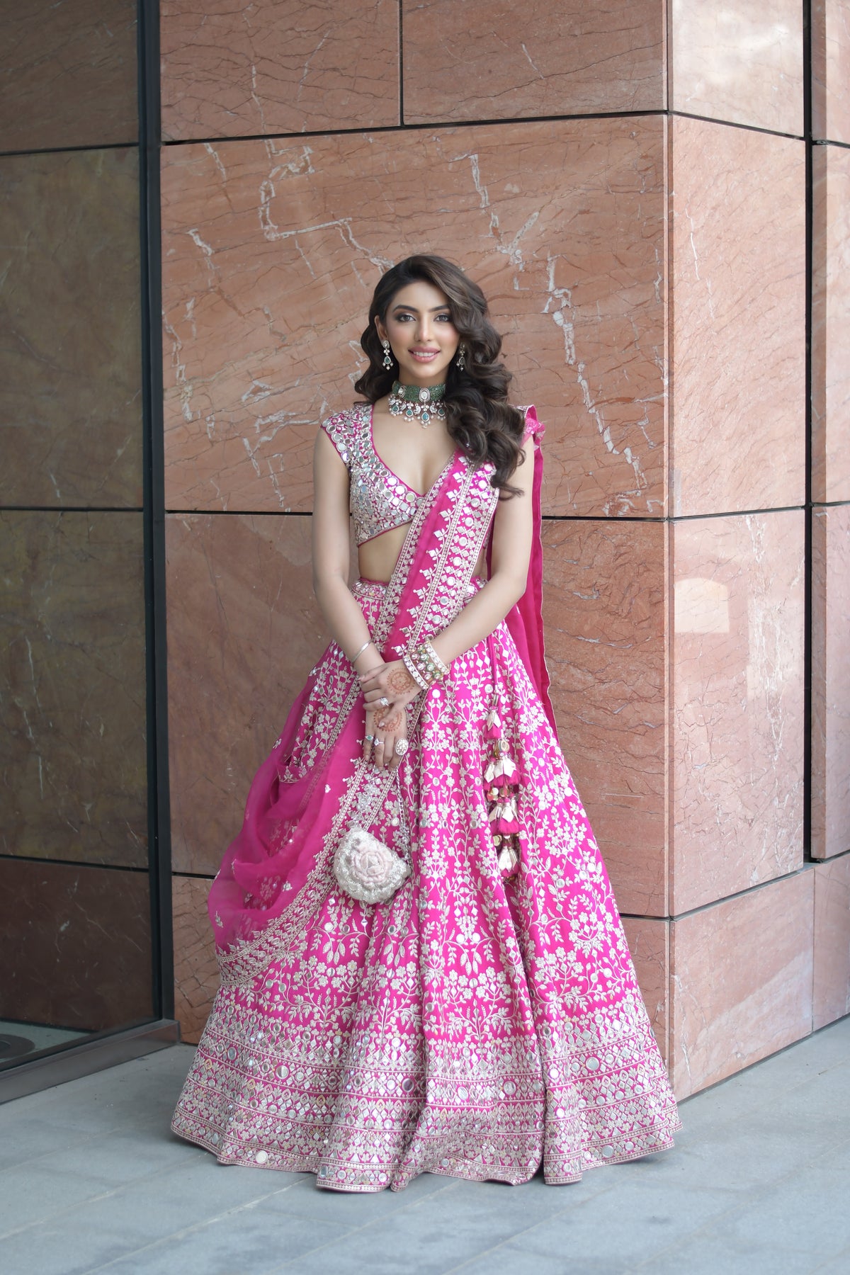 Mallaikaa Chheda in Niranjana Lehenga Set