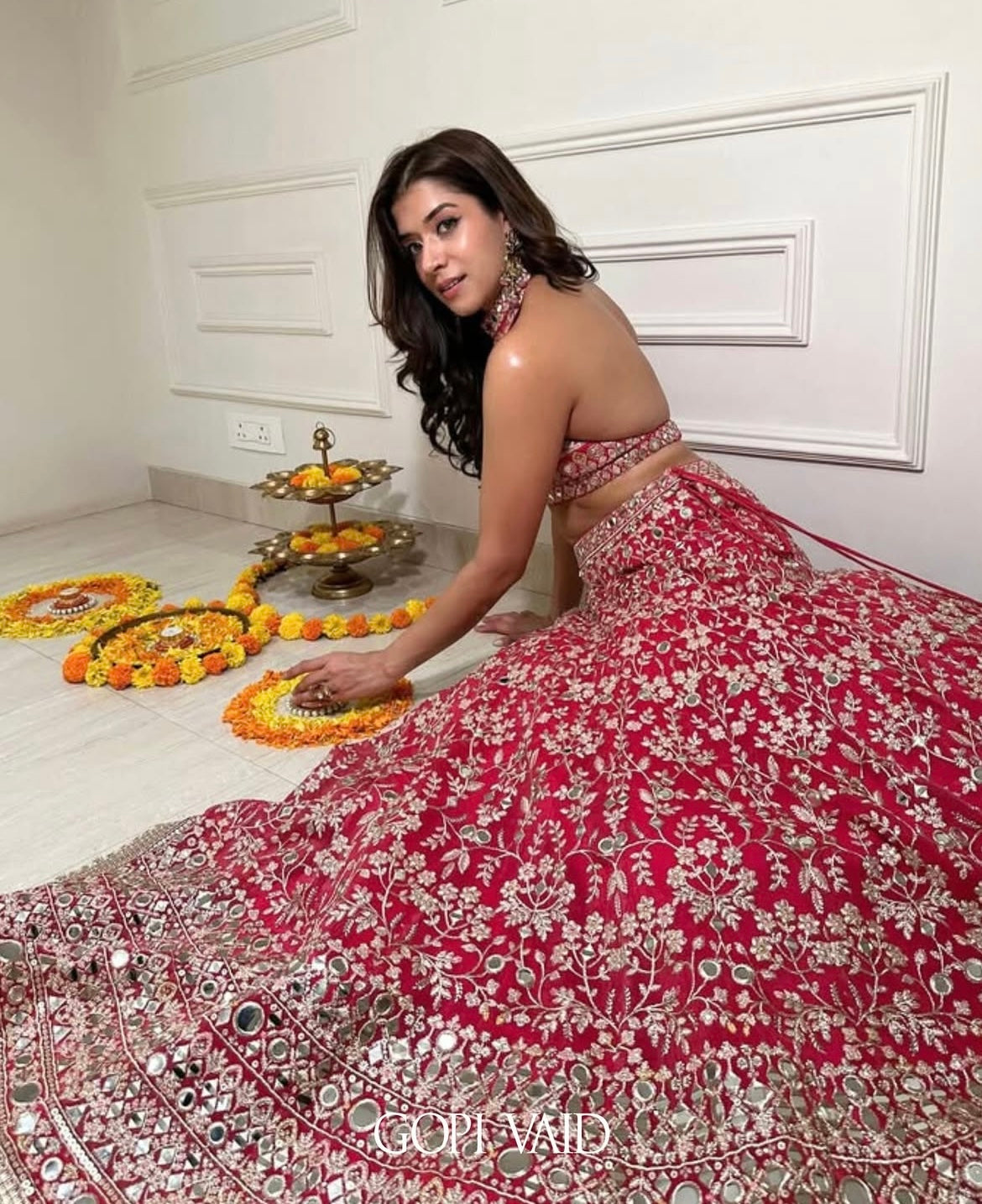 Laanya Lehenga Set -Sukhmani Gambhir