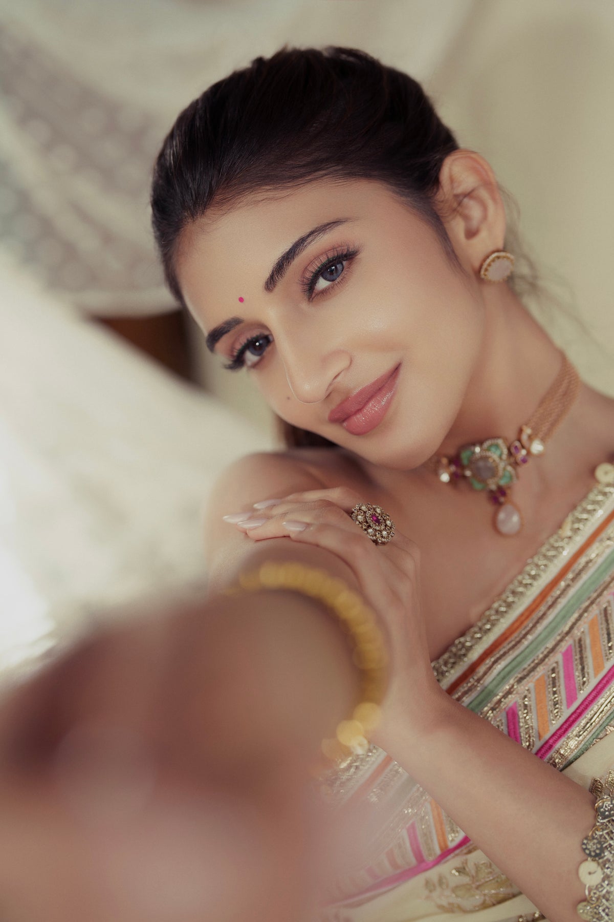Sreeleela  in Zehn Saree Set
