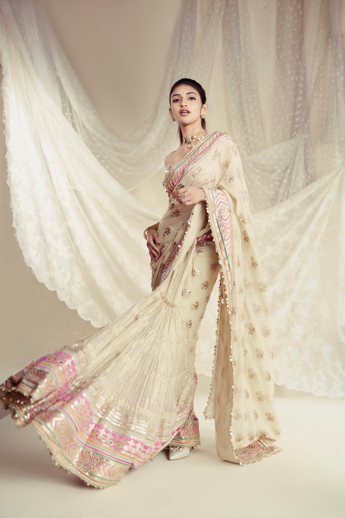Sreeleela  in Zehn Saree Set