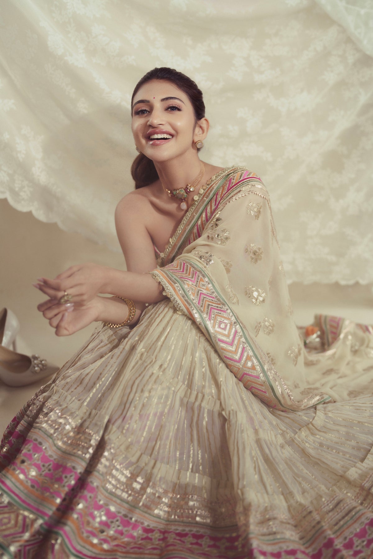 Sreeleela  in Zehn Saree Set