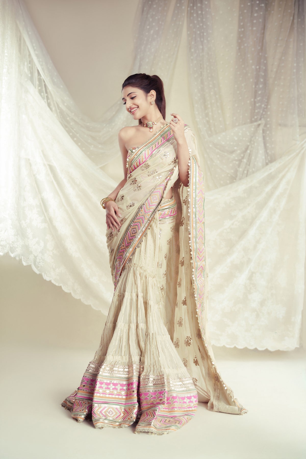 Sreeleela  in Zehn Saree Set