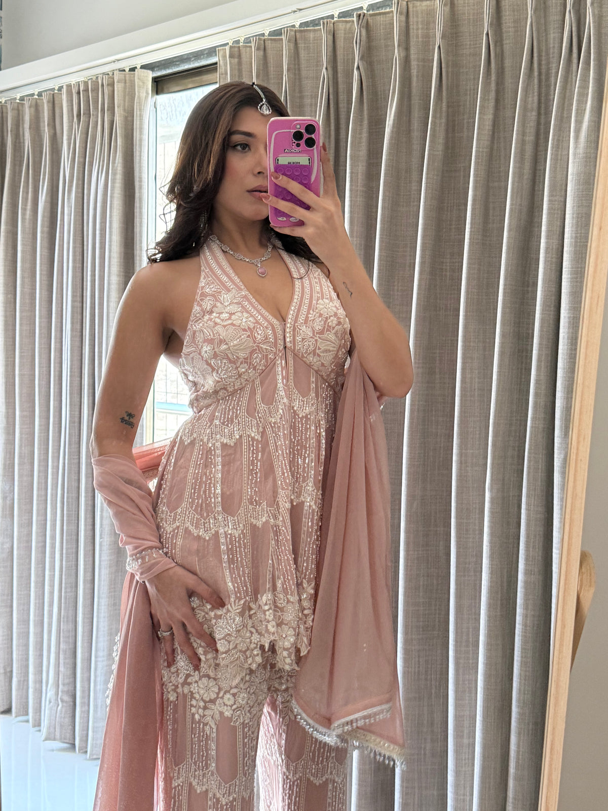 Naisha Peplum Set- Suhkmani