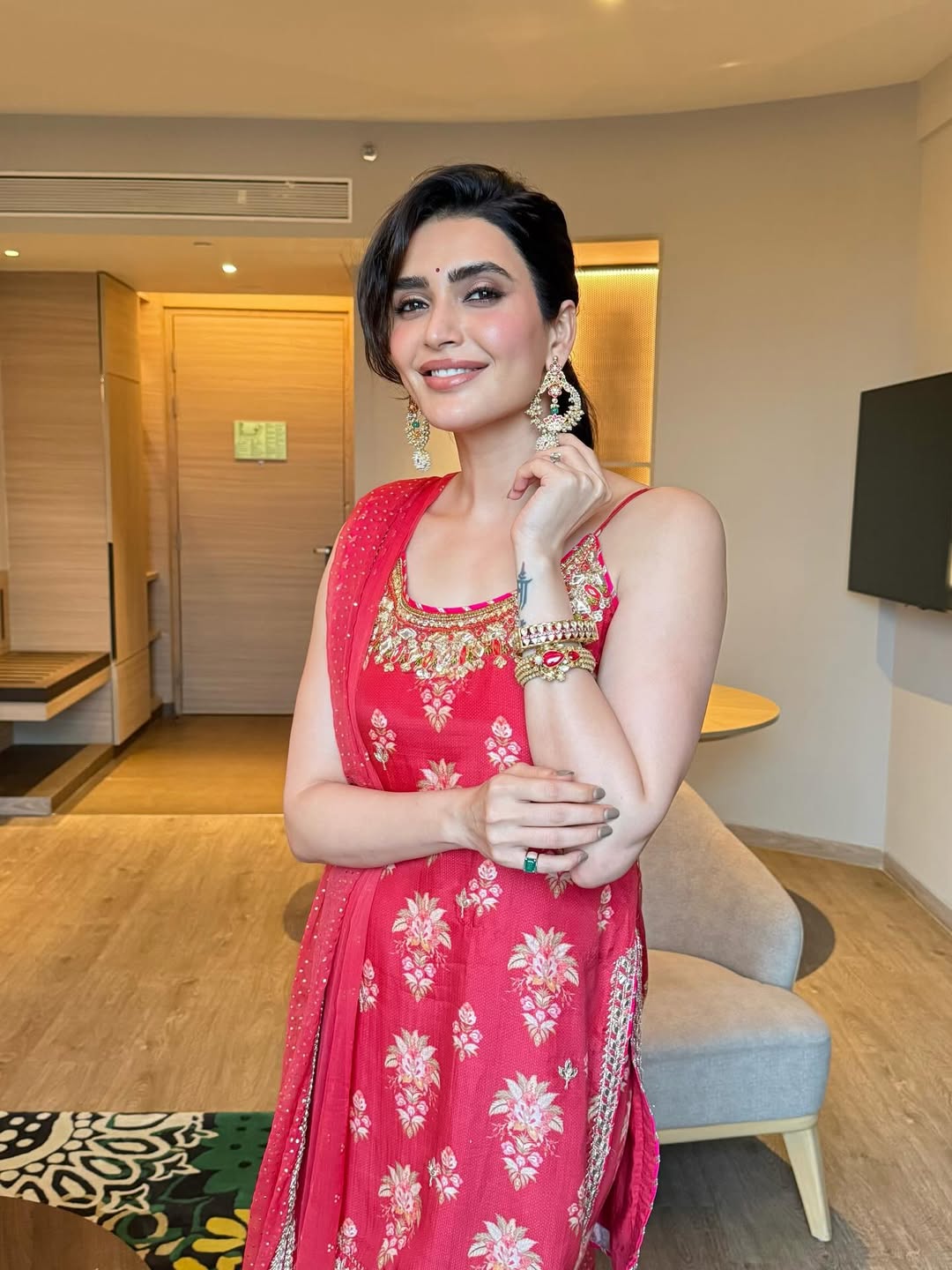 Advika Strappy Sharara set