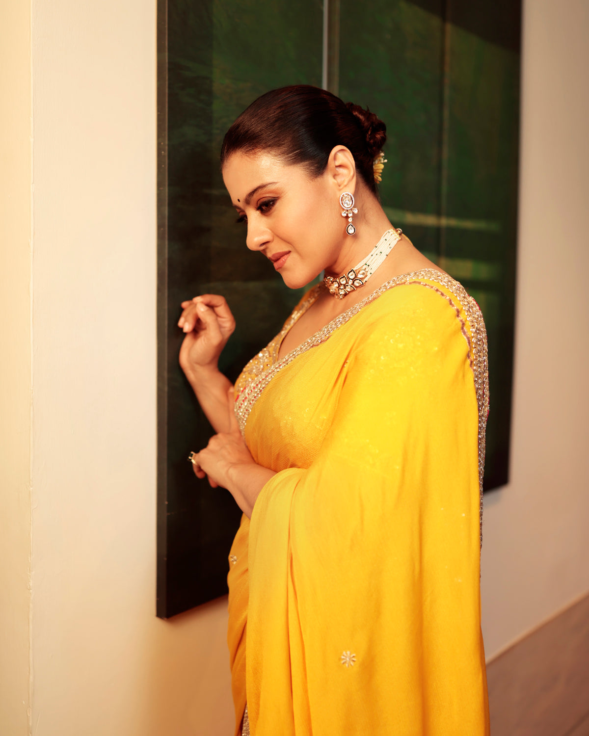 Kajol Golconda Saree