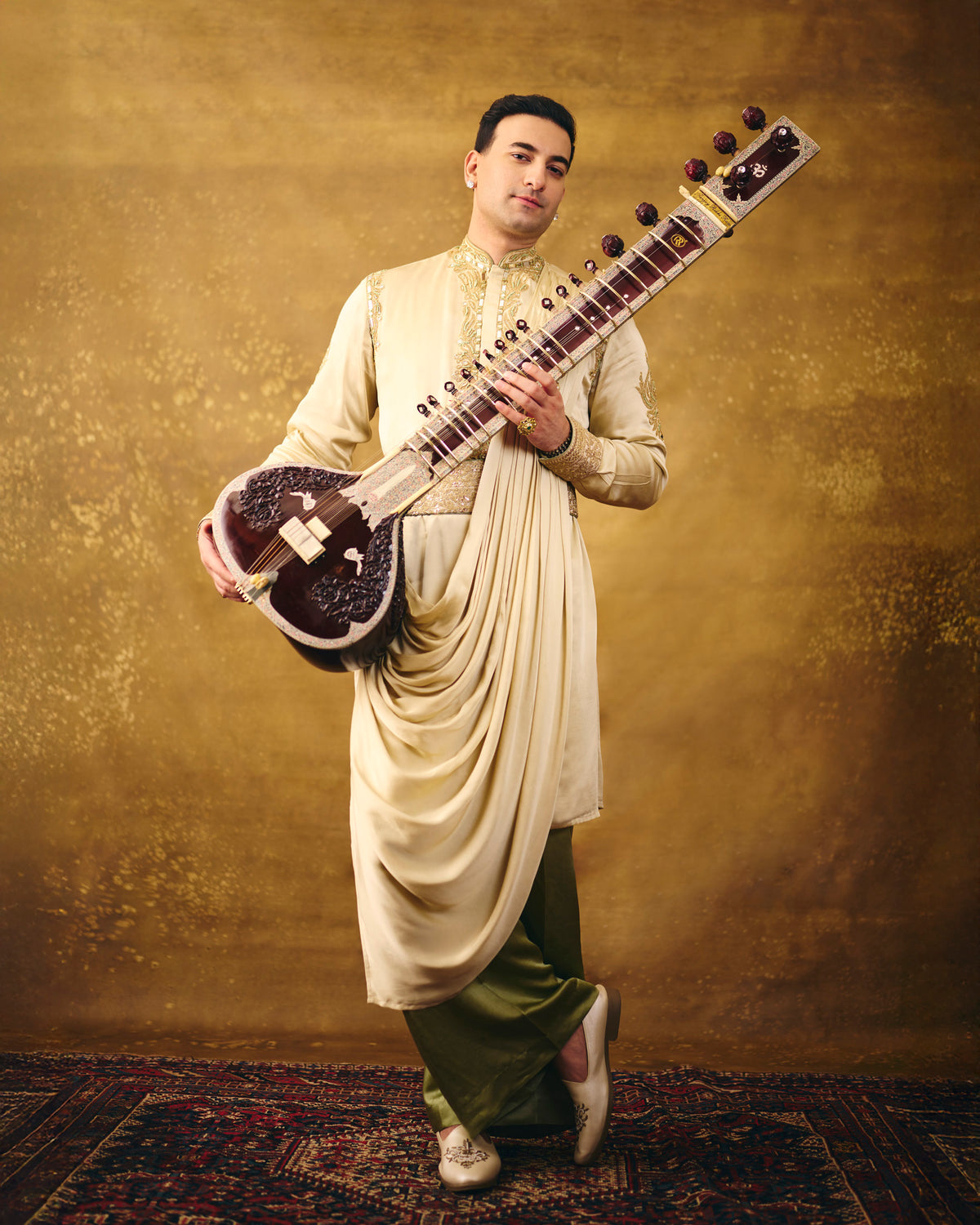 Rishab Rikhiram Sharma in Shiv Kurta Set