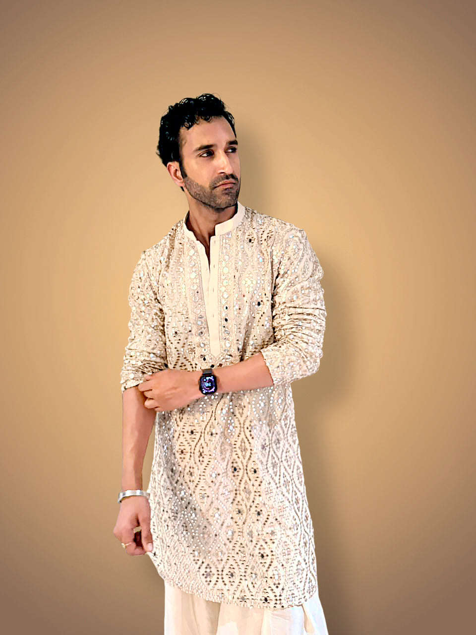 Gurfateh Singh Pirzada in Ezaan Kurta Set
