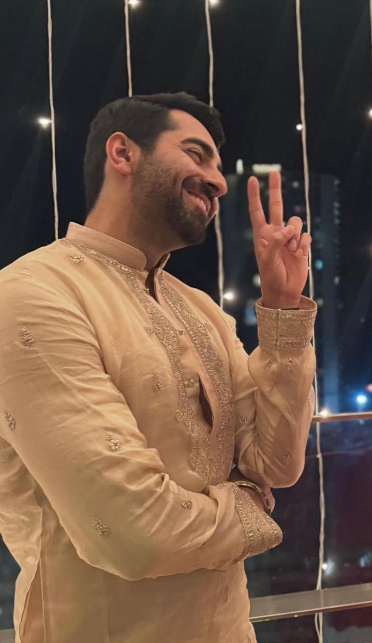 Ayushmann Khurrana In Nawab Kurta Set