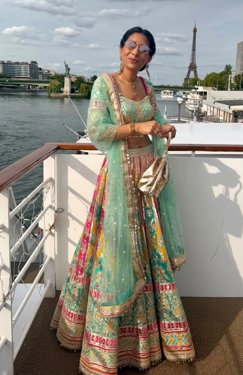Sana Raheem in Jannat Lehenga Set