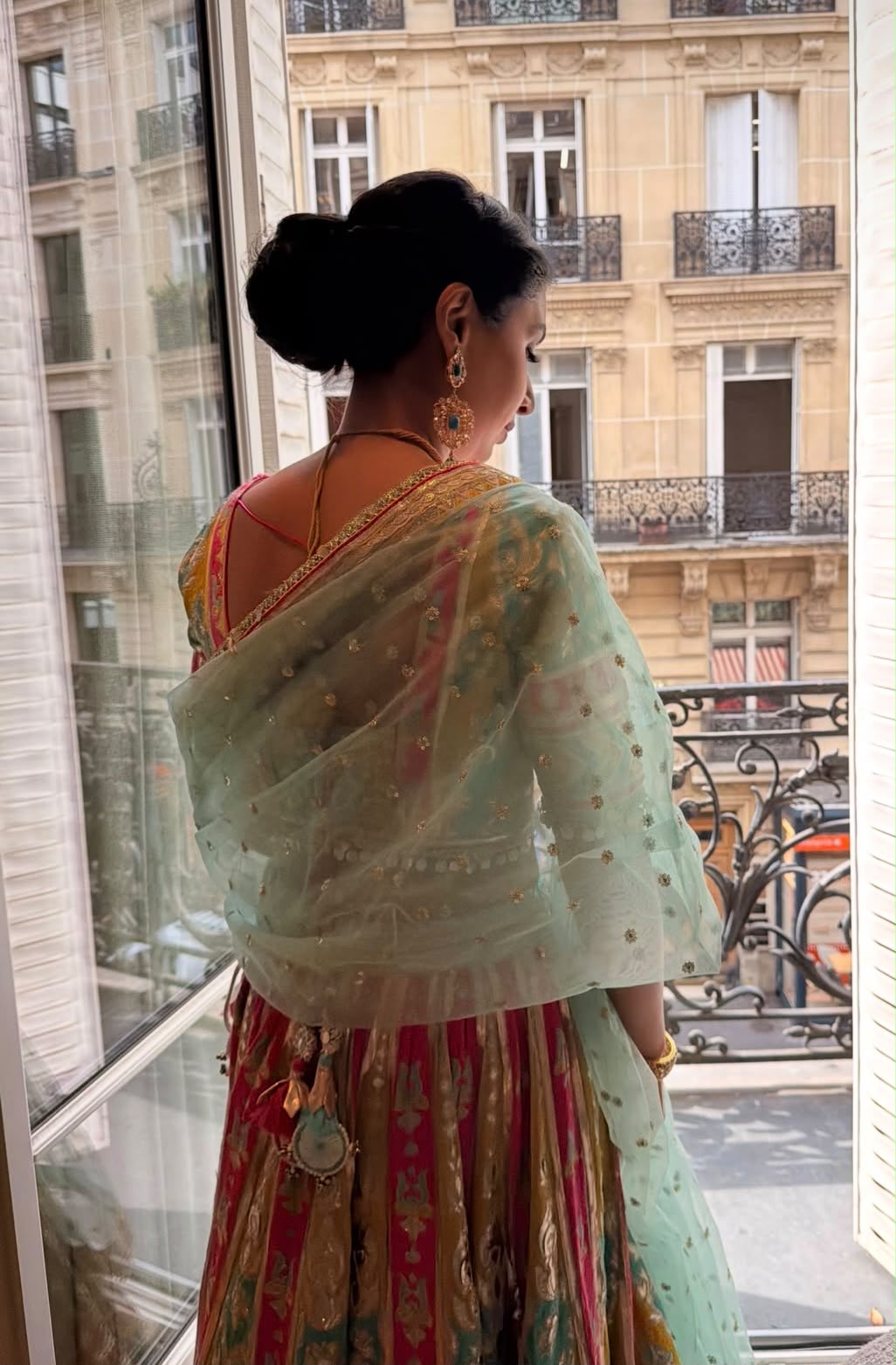 Sana Raheem in Jannat Lehenga Set