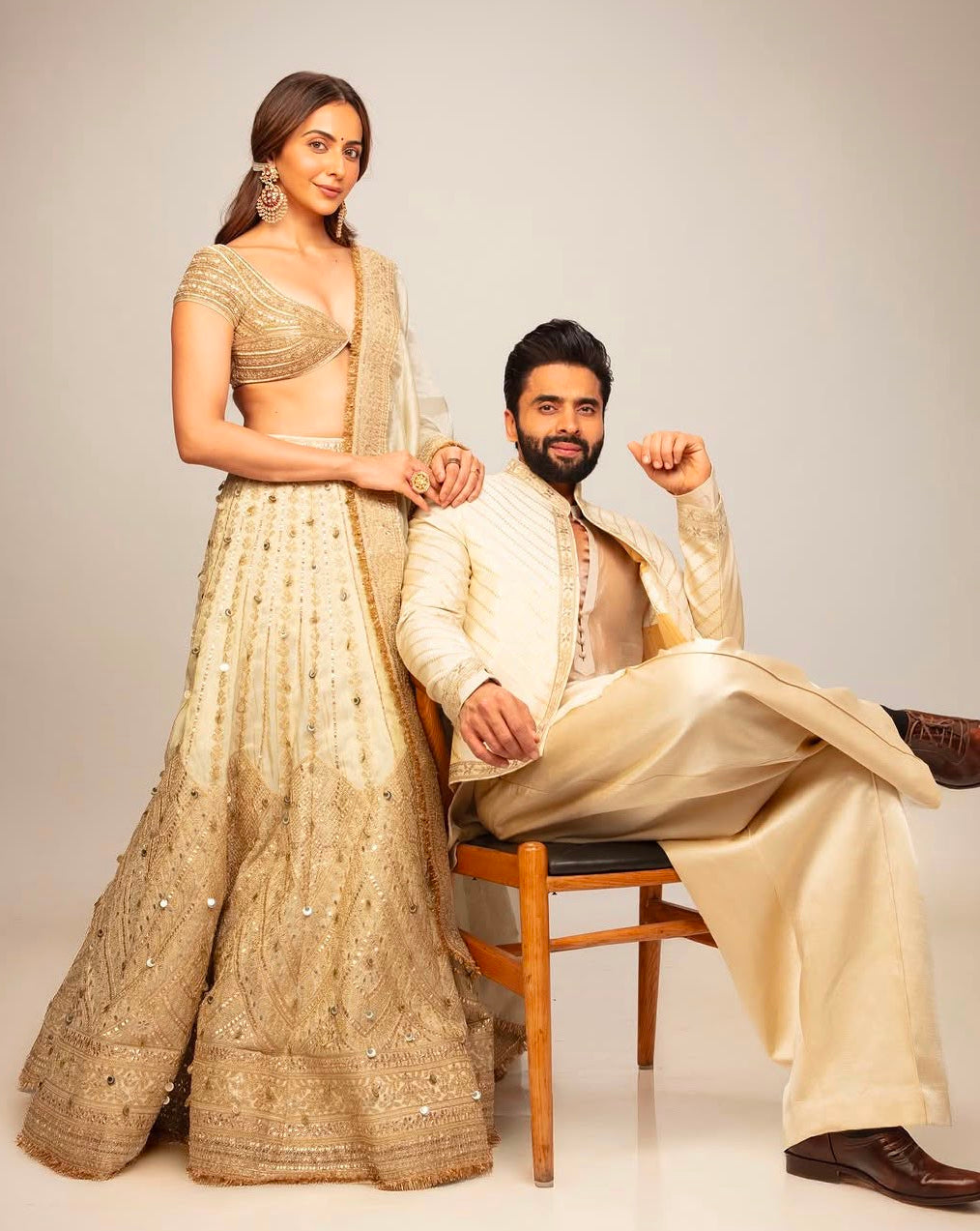 Jackky Bhagnani in Ishaan Jacket Set