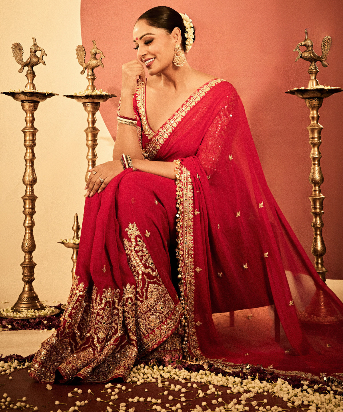 Bipasha Basu in Shivani Saree Set