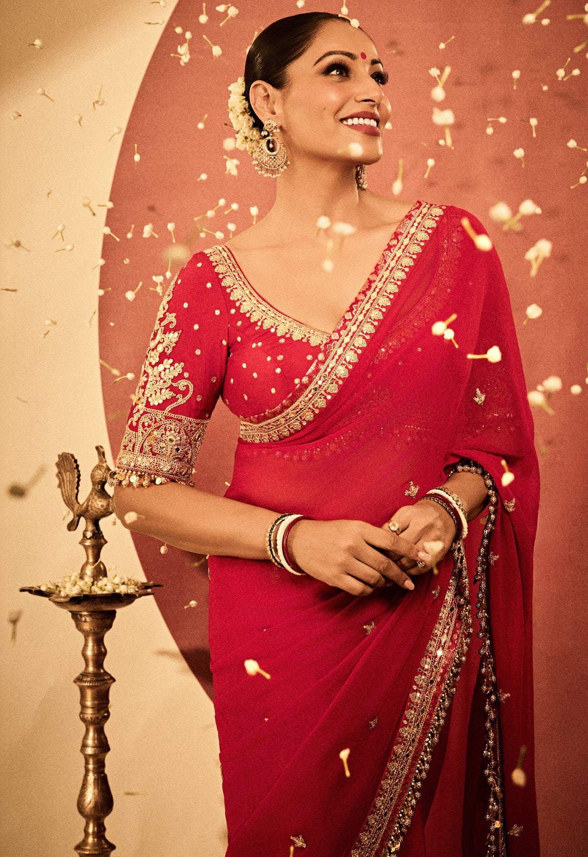 Bipasha Basu in Shivani Saree Set