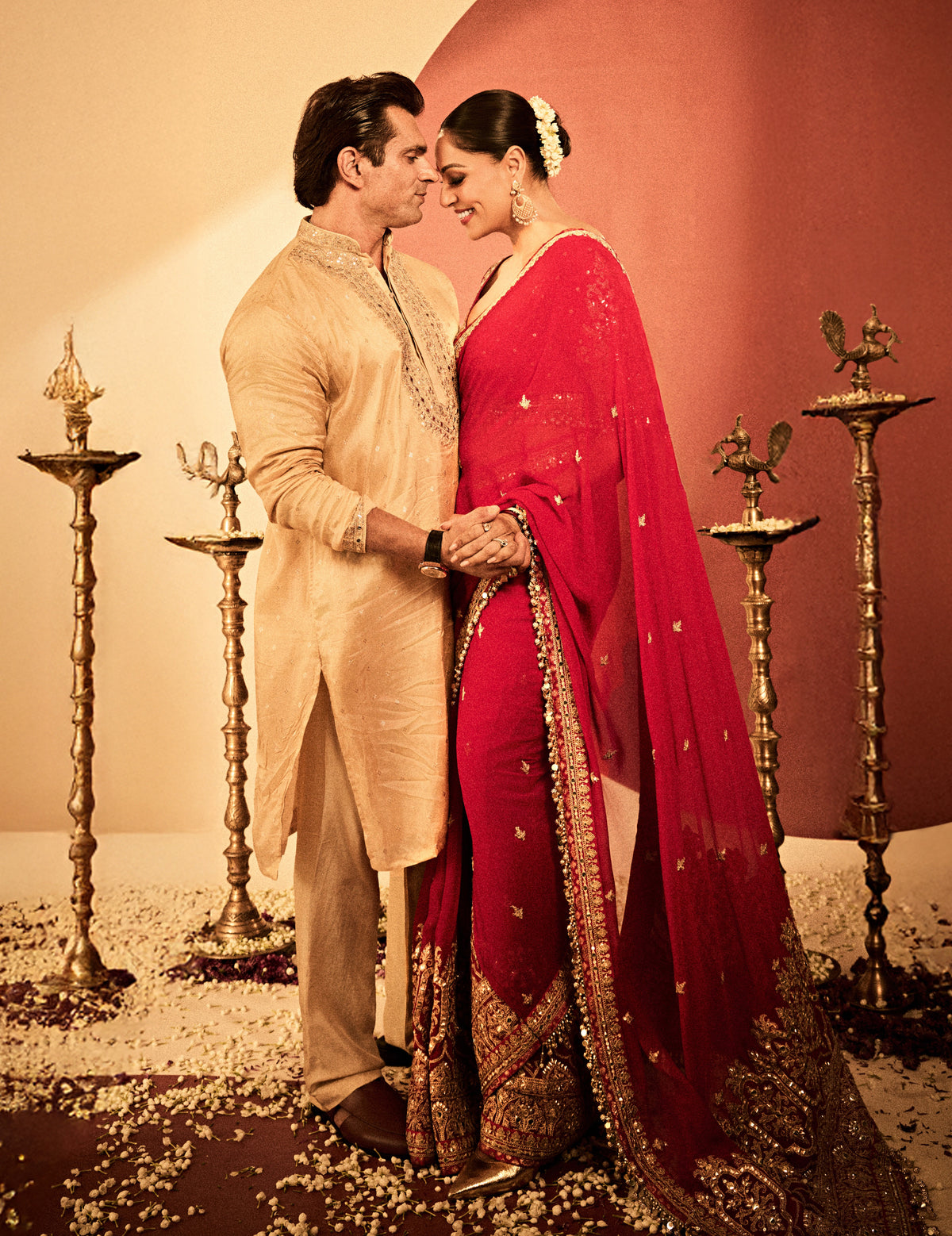 Bipasha Basu in Shivani Saree Set
