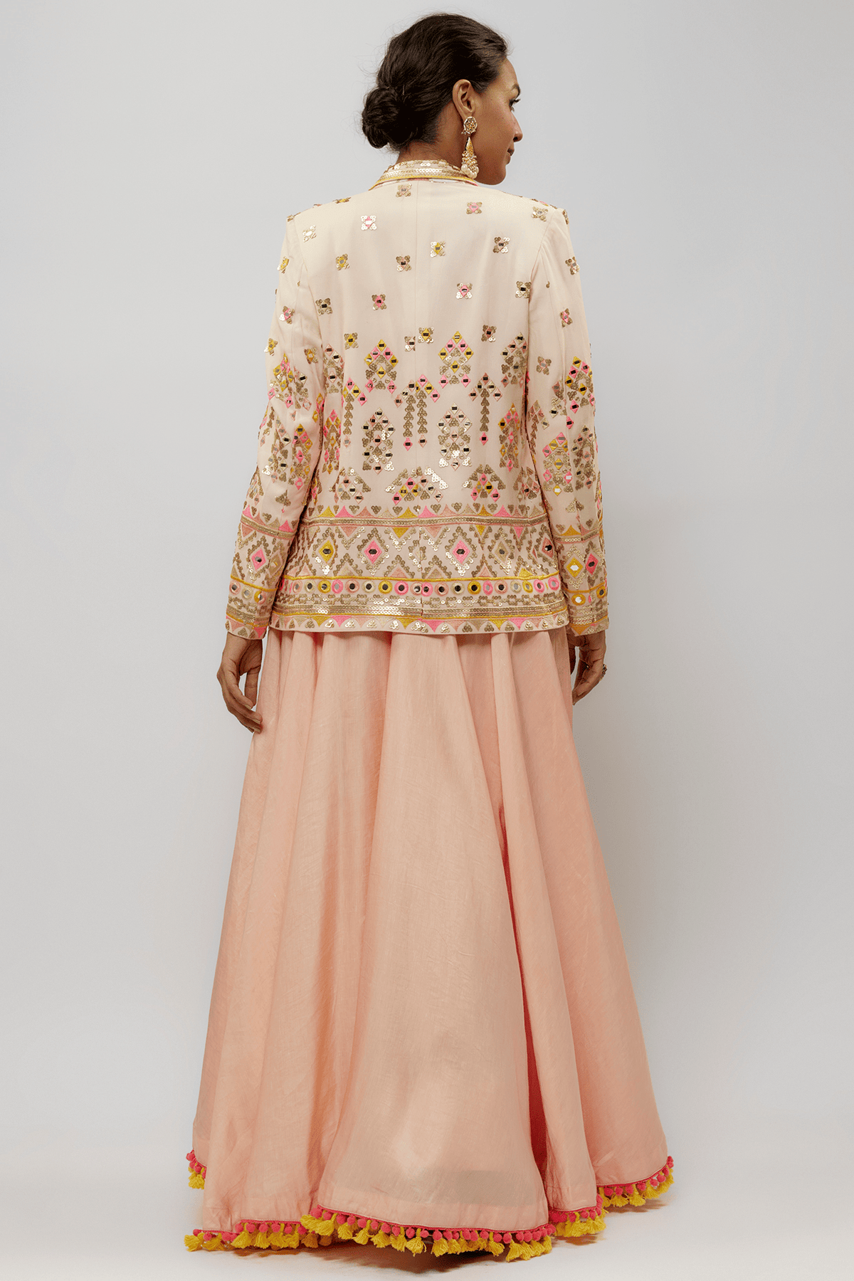 Laira Blazer Set With Victorian Skirt