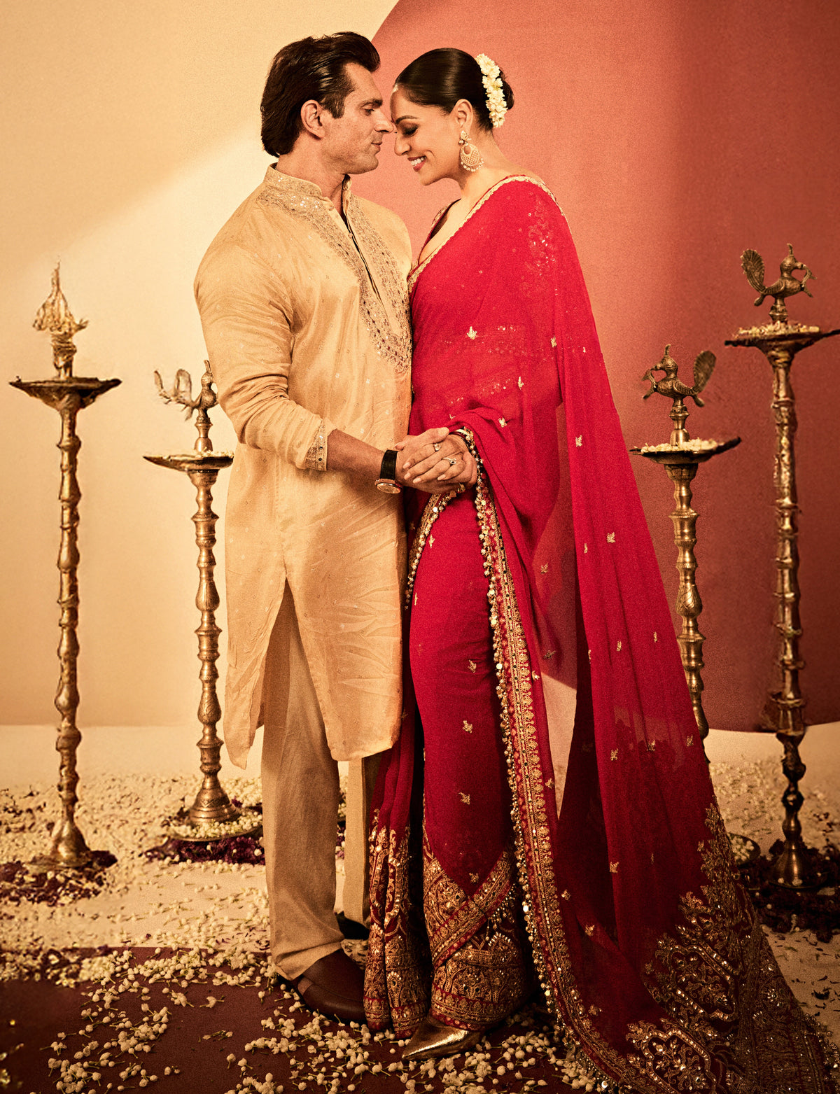 Karan Singh Grover in Bijoy Kurta Set