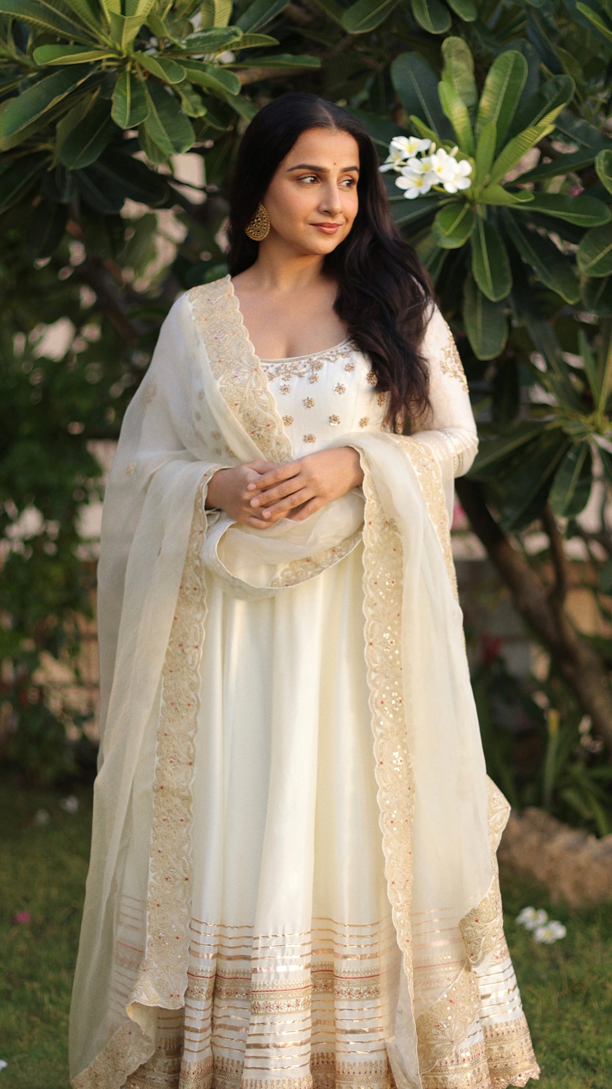 Vidya Balan in Meira Anarkali Set