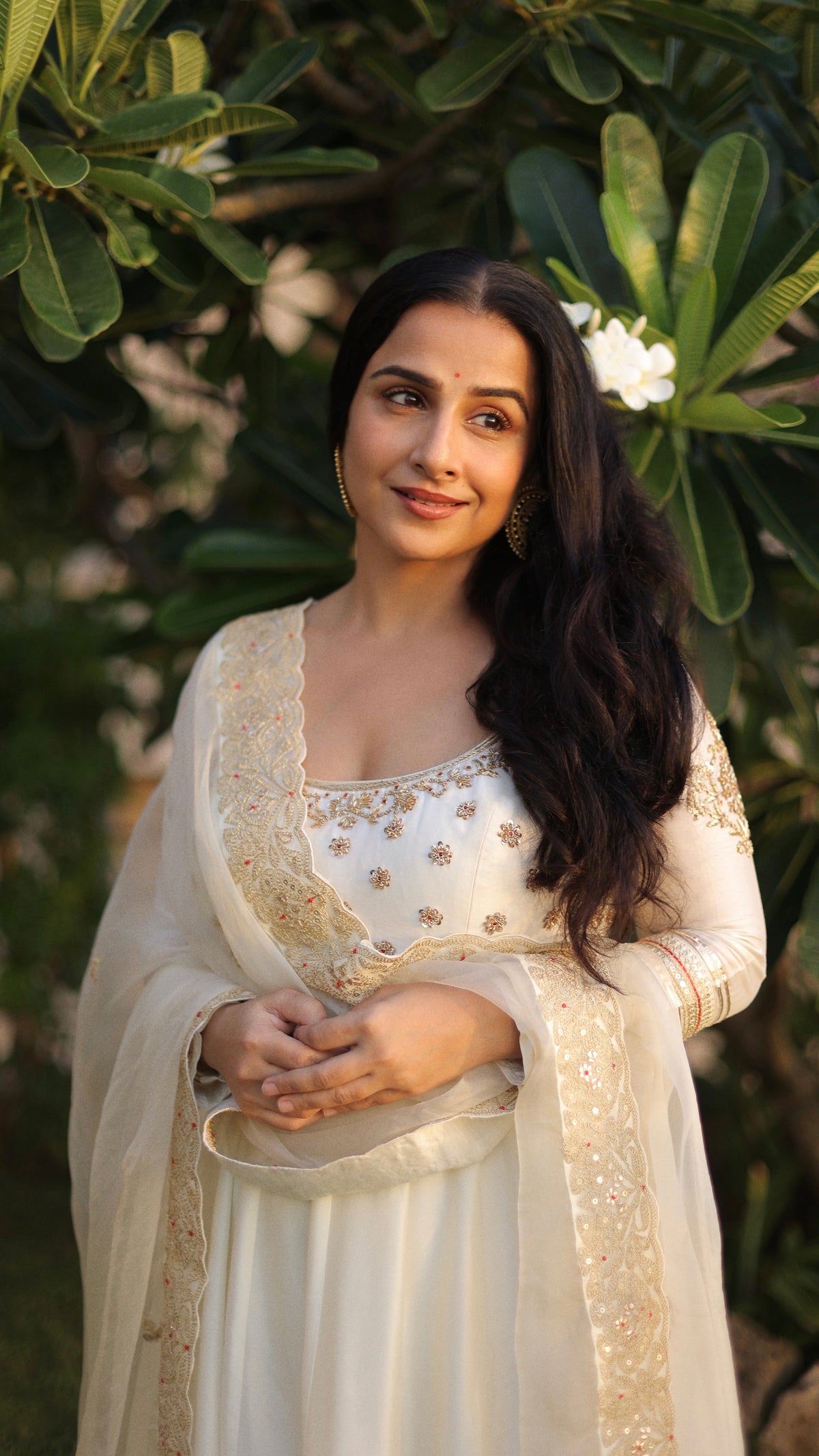 Vidya Balan in Meira Anarkali Set