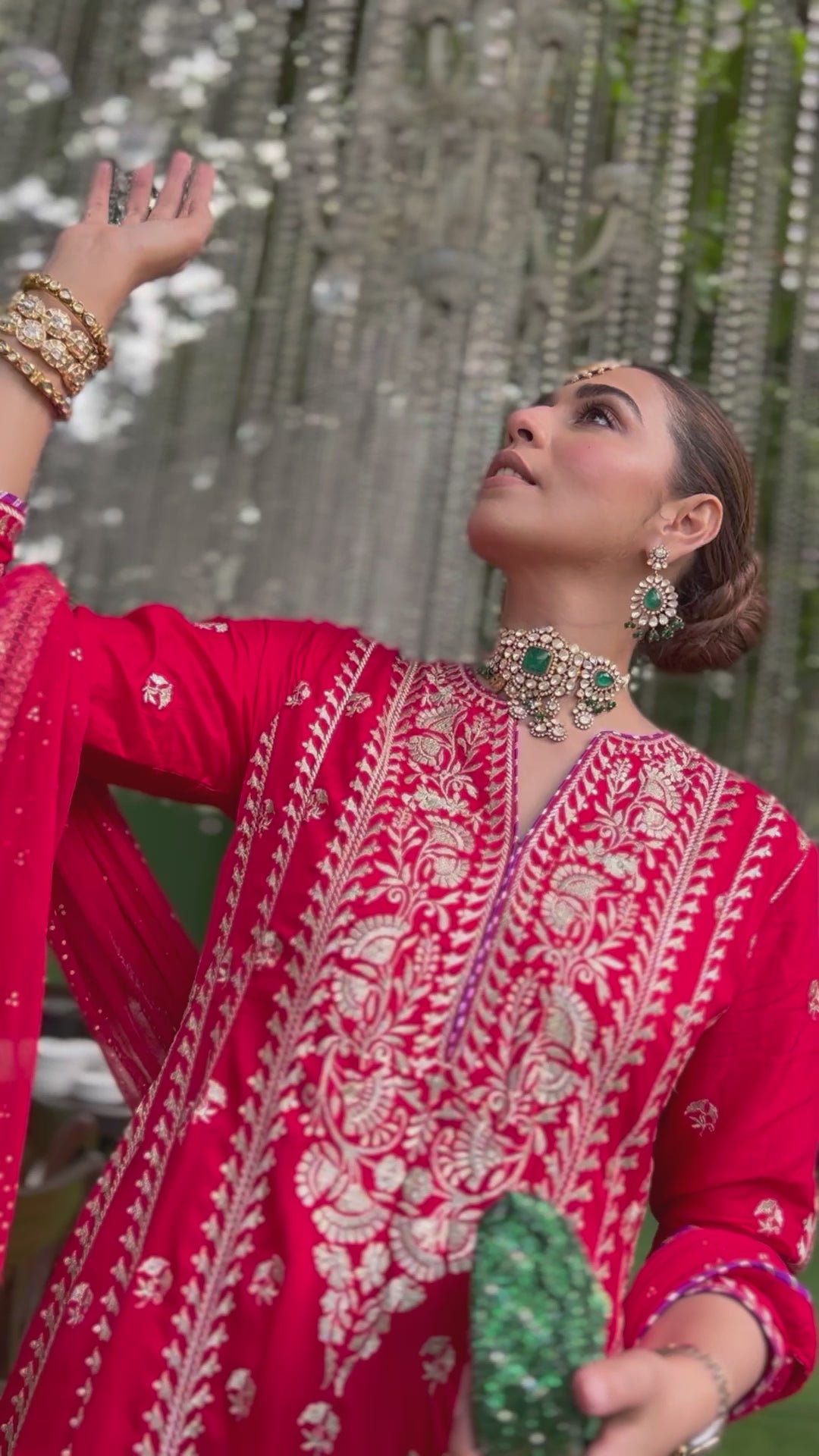 Aarohi  Anarkali  with Palazzo Set -Summiyya Patni