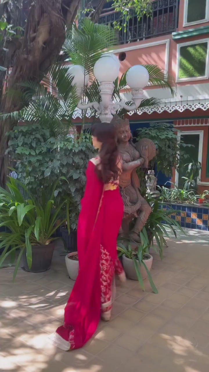 Ruqqayah Saree Set- Bhumi Pednekar
