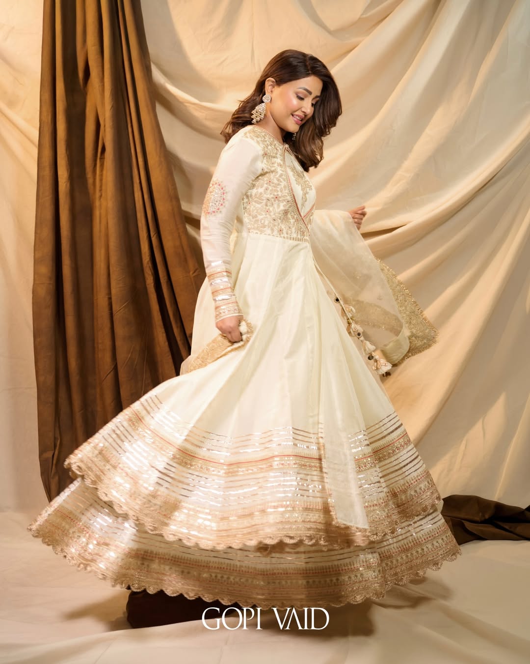 Golconda Meera Anarkali Set- Hina Khan